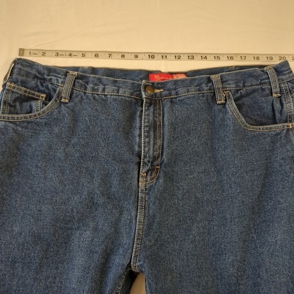 Berne Ladies fleece lined regular jeans, cut 37003 , size 18 - Picture 7 of 11